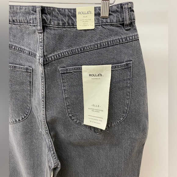 BNWT Rolla’s, Elle Relaxed Mom Jeans, Premium Denim - Picture 4 of 5